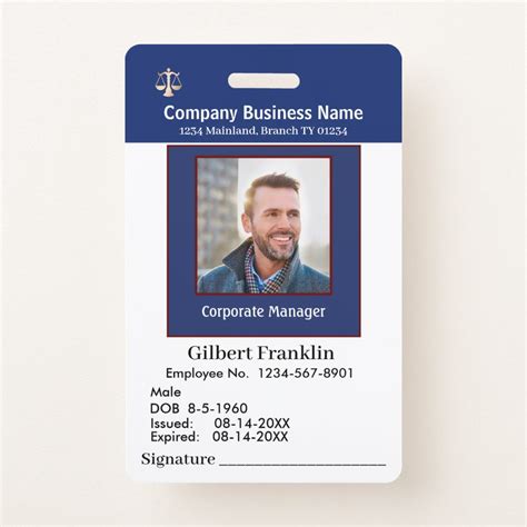 logo print on smart card|Employee ID Badges: Custom Photo Identification Cards.